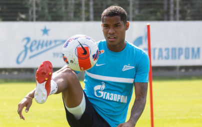 Тренировка «Зенита» перед матчем с «Локомотивом»