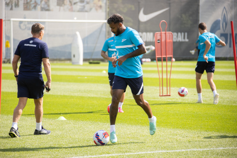 Тренировка «Зенита» перед матчем с «Локомотивом»