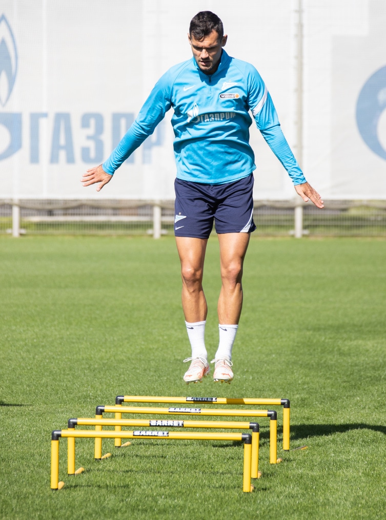 Тренировка «Зенита» перед матчем с «Уфой»