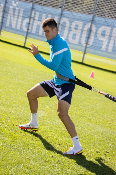 Тренировка «Зенита» перед матчем с «Уфой»