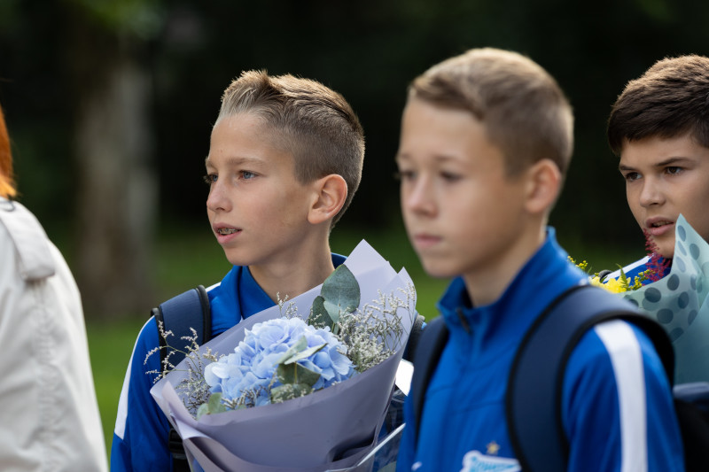 1 Сентября в школе «Зенита»