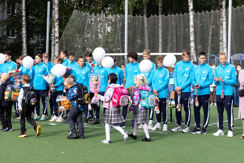 1 Сентября в школе «Зенита»