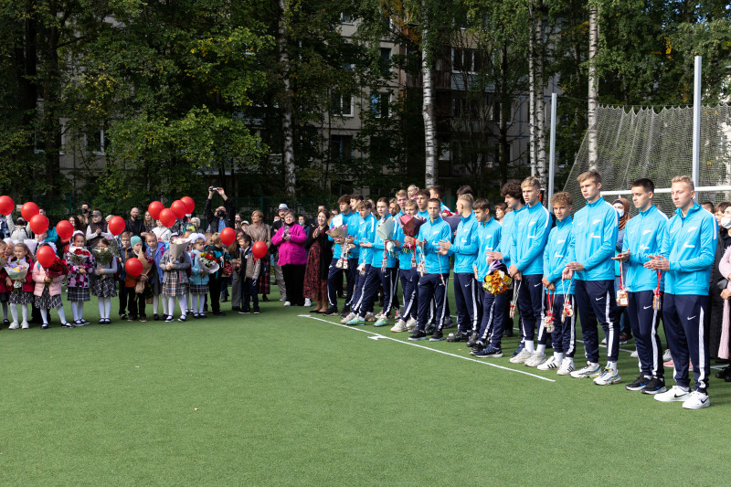 1 Сентября в школе «Зенита»