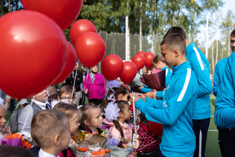 1 Сентября в школе «Зенита»