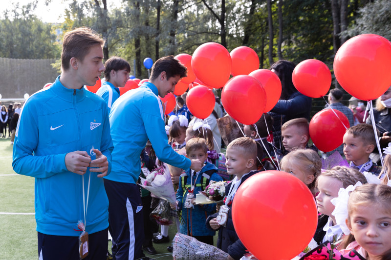 1 Сентября в школе «Зенита»