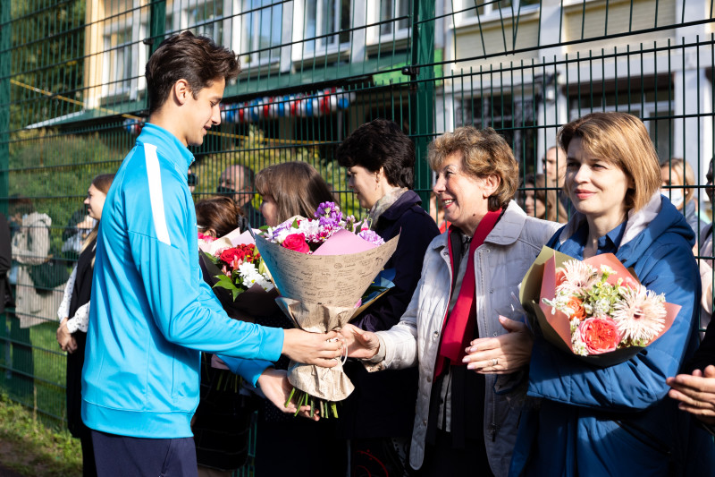 1 Сентября в школе «Зенита»
