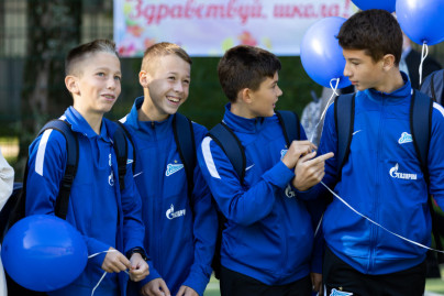 1 Сентября в школе «Зенита»