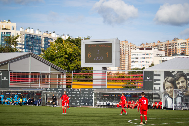 Финал Кубка Санкт-Петербурга по футболу. Матч между командами «Зенит» — «Адмиралтеец»