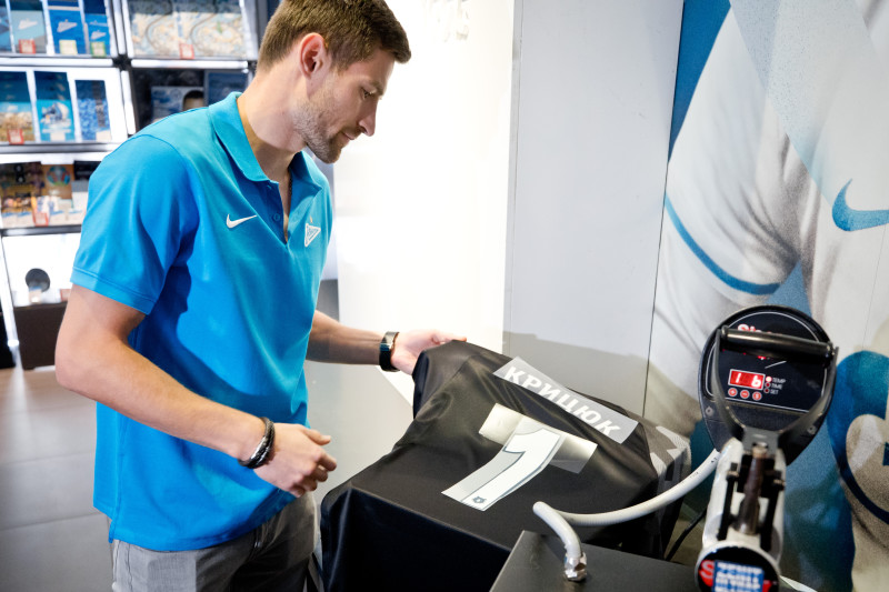 Презентация новичка «Зенита» Станислава Крицюка