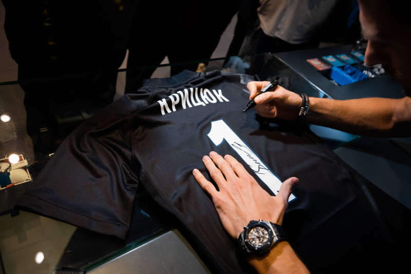 Презентация новичка «Зенита» Станислава Крицюка