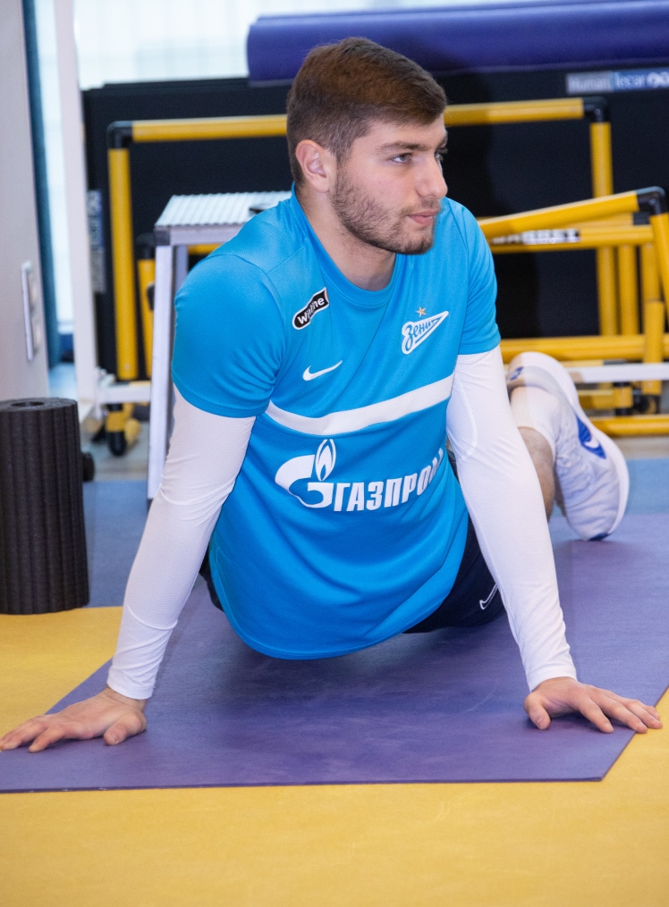 Тренировка «Зенита» перед матчем со «Спартаком»