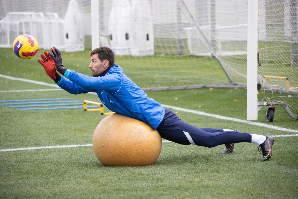 Тренировка «Зенита» перед матчем со «Спартаком»