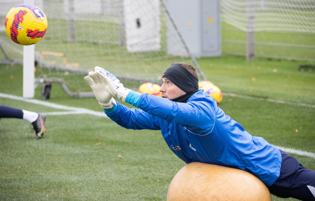 Тренировка «Зенита» перед матчем со «Спартаком»