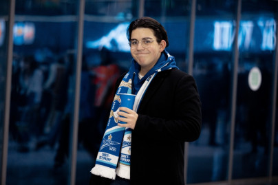 Болельщики на матче Тинькофф Российской Премьер-Лиги 2021/22, «Зенит» — «Спартак»