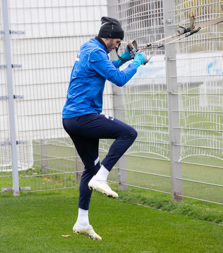 Тренировка «Зенита» перед матчем с «Динамо»