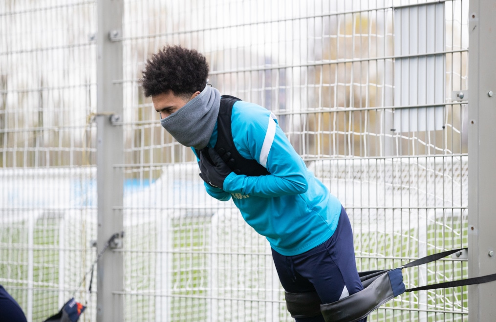 Тренировка «Зенита» перед матчем с «Динамо»