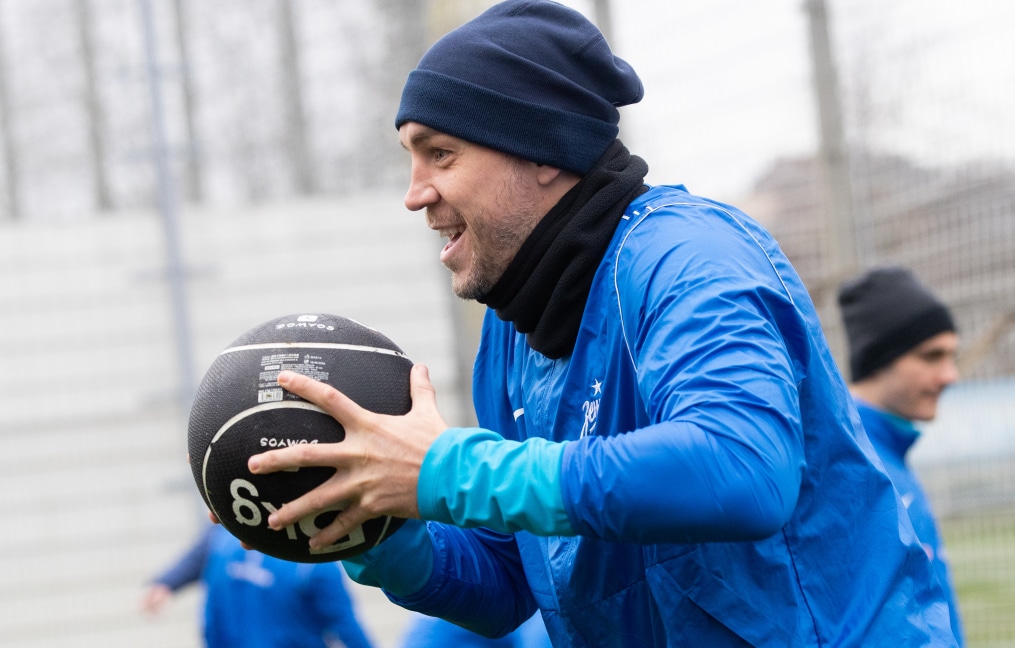 Тренировка «Зенита» перед матчем с «Динамо»