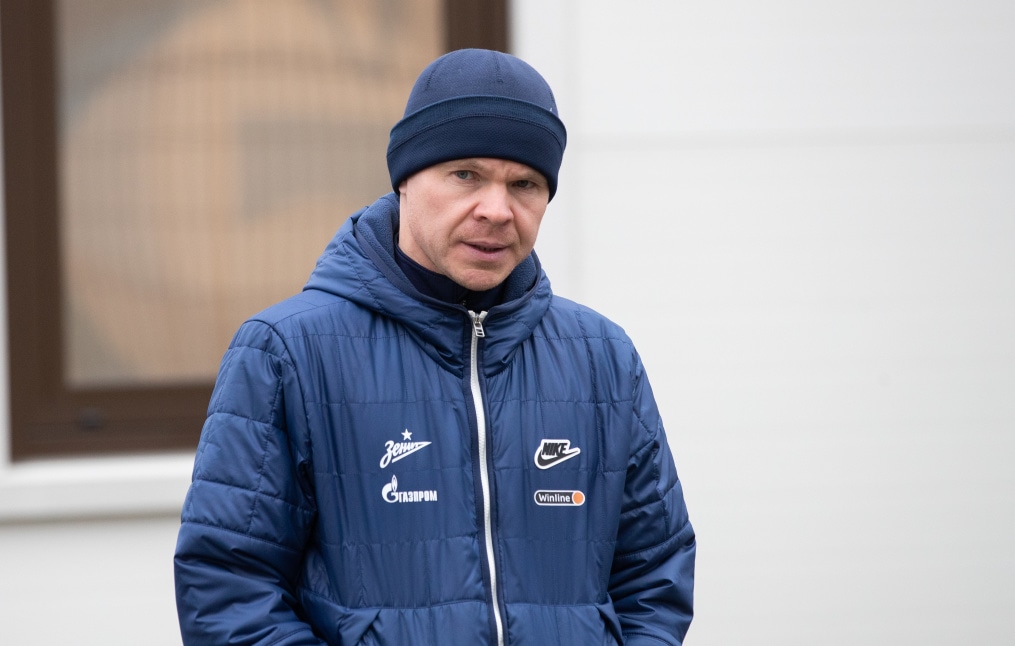 Тренировка «Зенита» перед матчем с «Динамо»