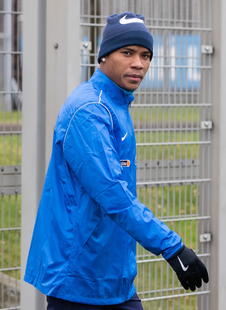 Тренировка «Зенита» перед матчем с «Динамо»