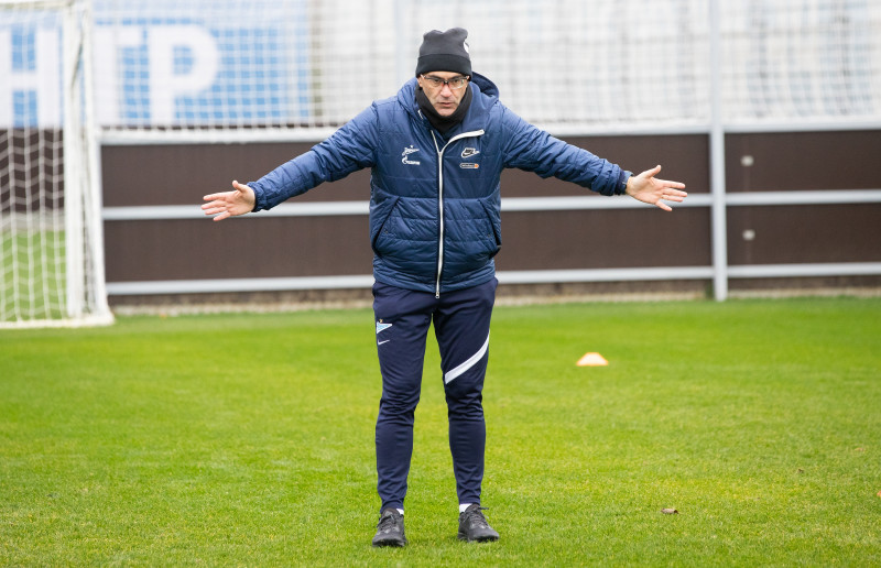 Тренировка «Зенита» перед матчем с «Динамо»