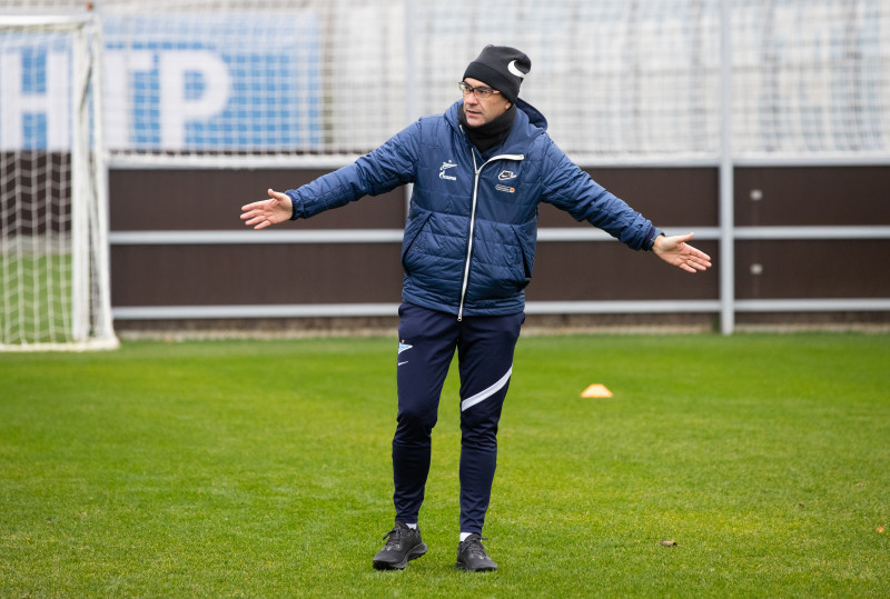 Тренировка «Зенита» перед матчем с «Динамо»