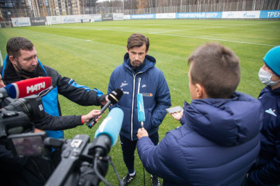 Пресс-брифинг Сергея Семака перед матчем с «Динамо»