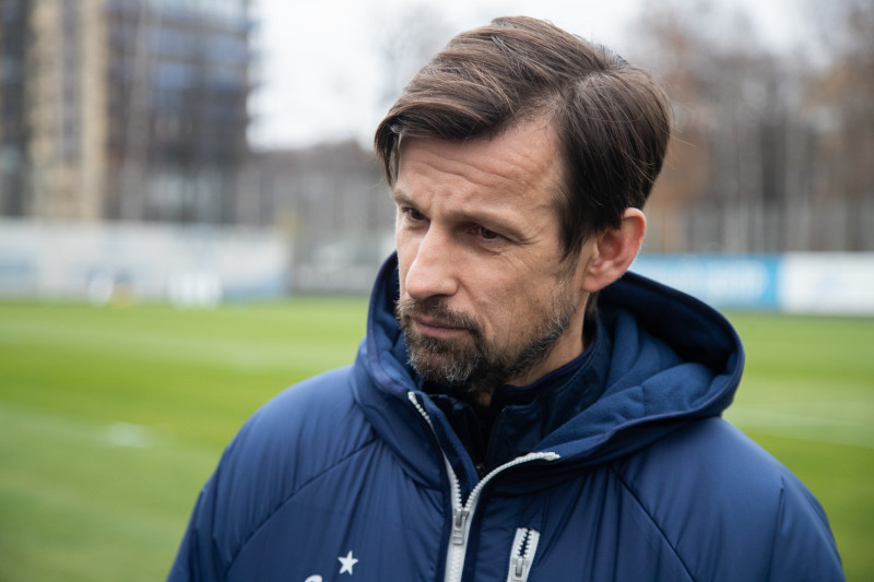 Пресс-брифинг Сергея Семака перед матчем с «Динамо»