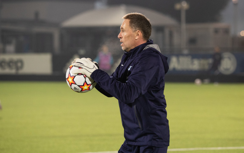 Тренировка молодежной команды «Зенит» перед матчем с «Ювентусом»