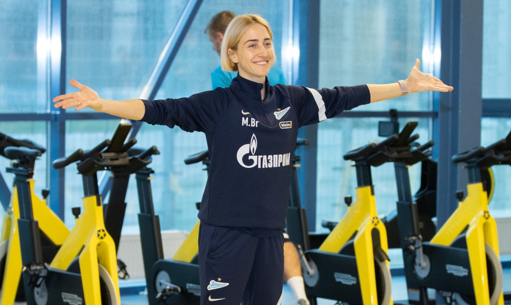 Тренировка «Зенита» перед матчем с «Уралом»