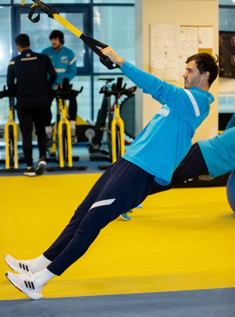 Тренировка «Зенита» перед матчем с «Уралом»