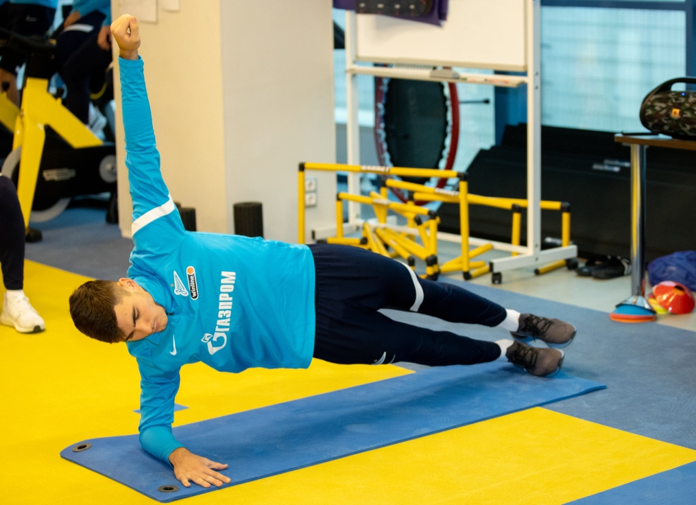 Тренировка «Зенита» перед матчем с «Уралом»