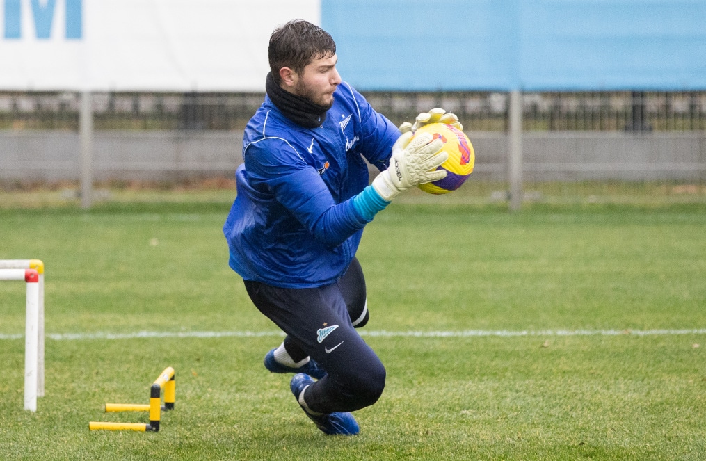 Тренировка «Зенита» перед матчем с «Уралом»