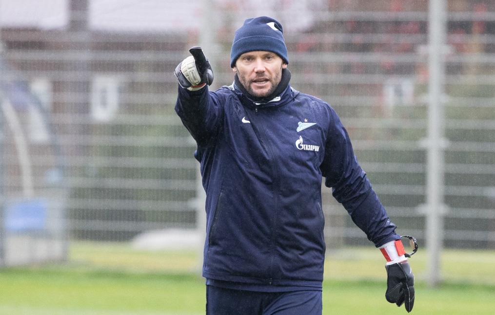 Тренировка «Зенита» перед матчем с «Уралом»