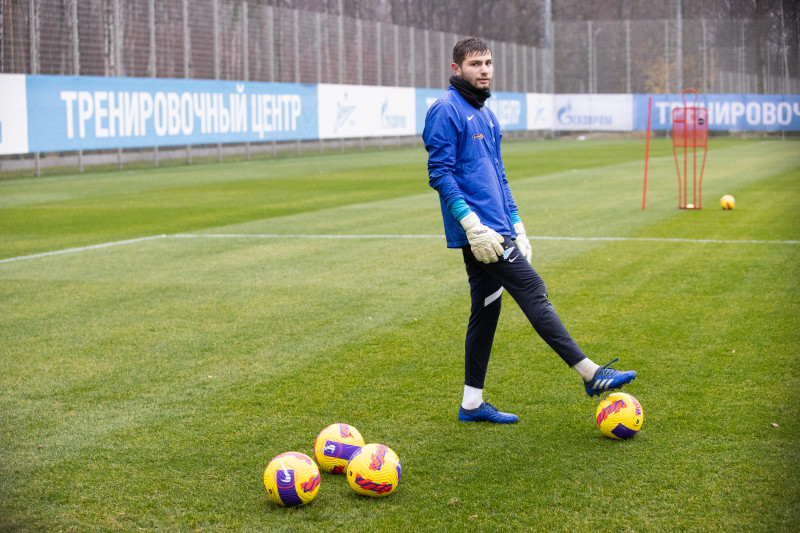 Тренировка «Зенита» перед матчем с «Уралом»