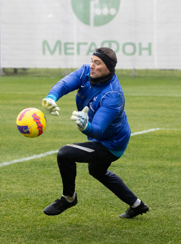Тренировка «Зенита» перед матчем с «Уралом»