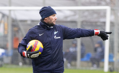 Тренировка «Зенита» перед матчем с «Уралом»