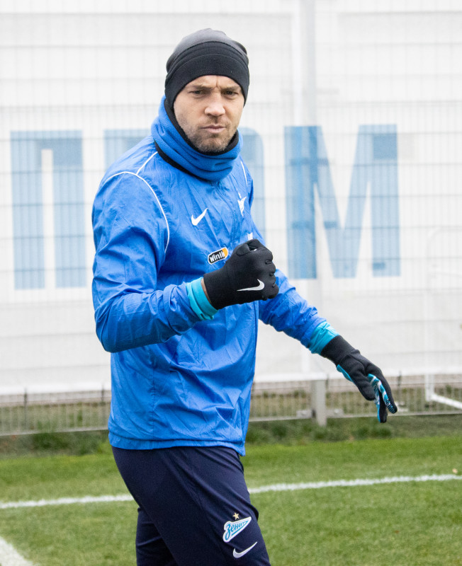 Тренировка «Зенита» перед матчем с «Нижним Новгородом»