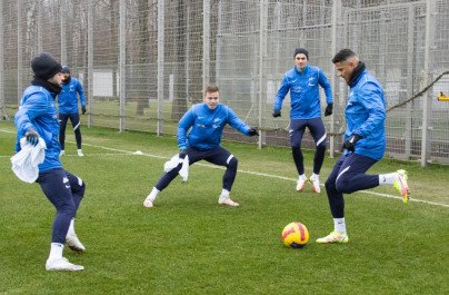 Тренировка «Зенита» перед матчем с «Нижним Новгородом»