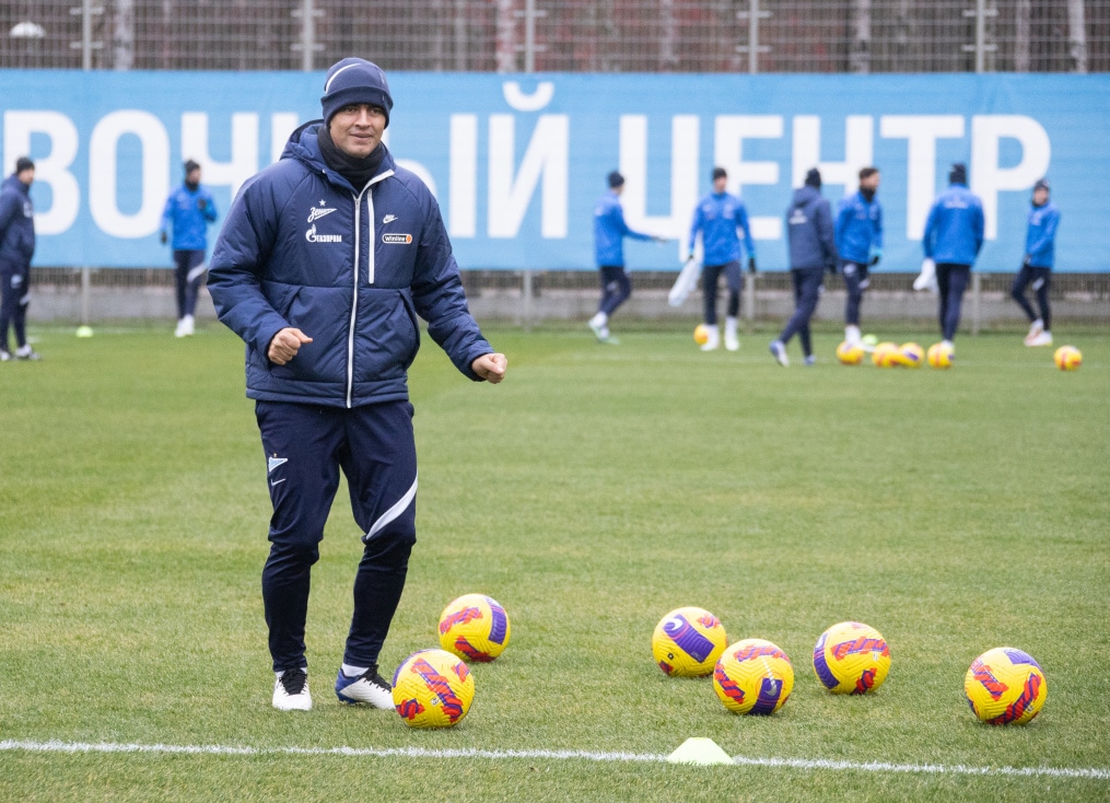 Тренировка «Зенита» перед матчем с «Нижним Новгородом»