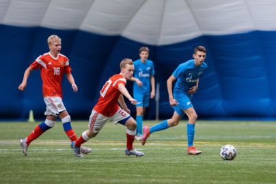 Тренировочный матч «Зенит» U-15 — Сборная России U-14