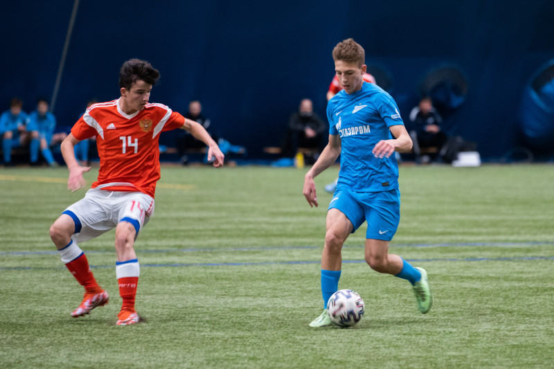 Тренировочный матч «Зенит» U-15 — Сборная России U-14