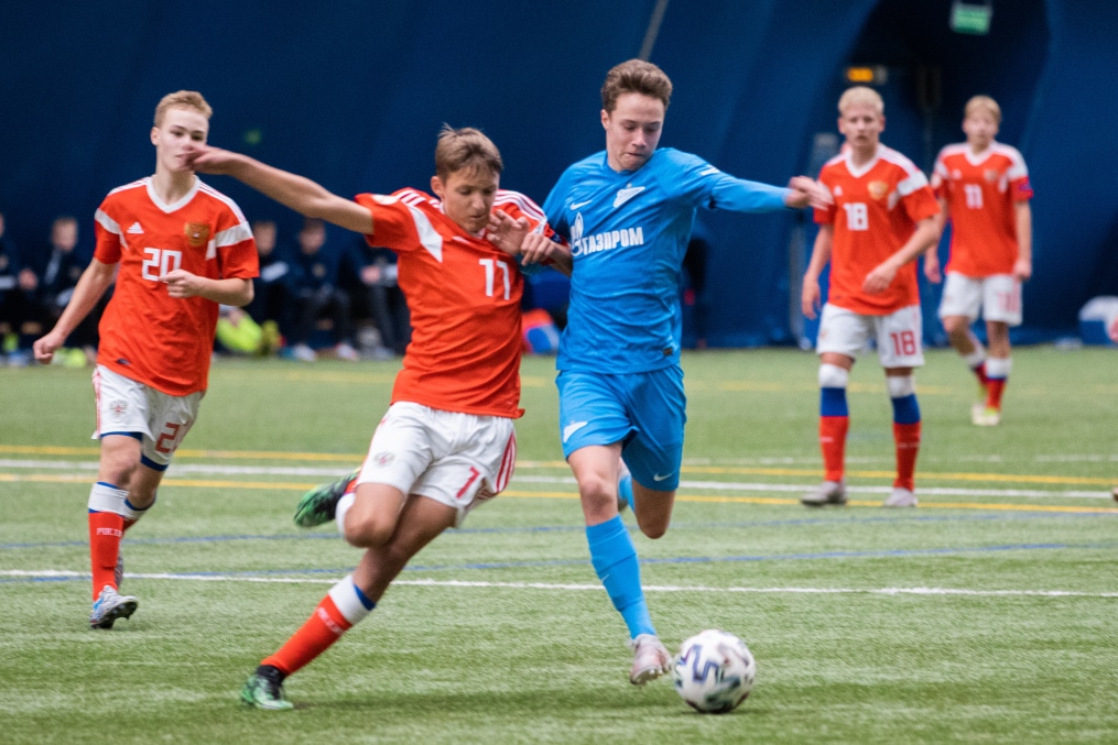 Тренировочный матч «Зенит» U-15 — Сборная России U-14