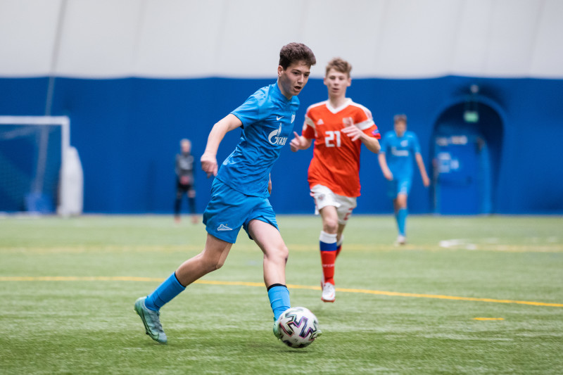 Тренировочный матч «Зенит» U-15 — Сборная России U-14