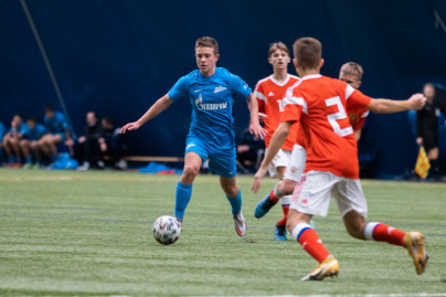 Тренировочный матч «Зенит» U-15 — Сборная России U-14