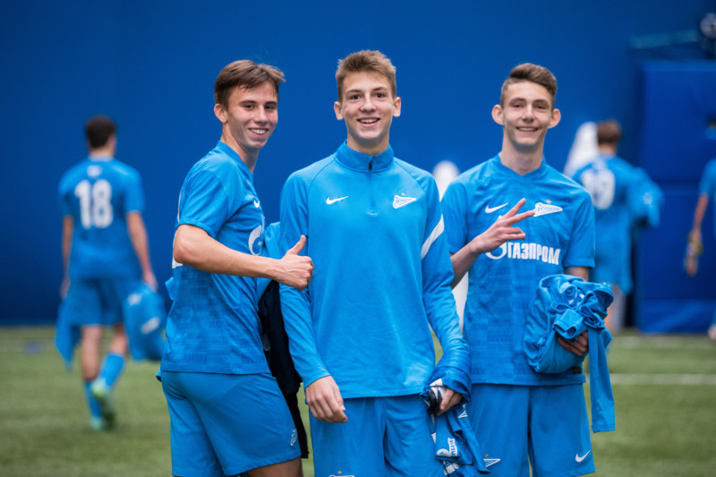 Тренировочный матч «Зенит» U-15 — Сборная России U-14