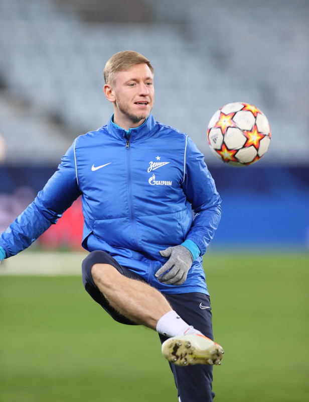 Тренировка «Зенита» перед матчем с «Мальмё»