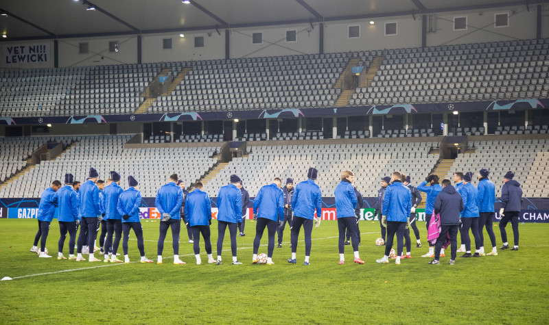 Тренировка «Зенита» перед матчем с «Мальмё»