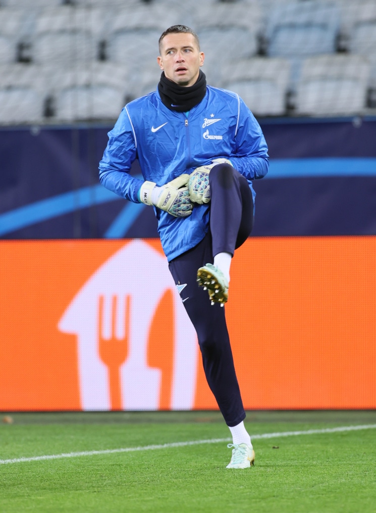 Тренировка «Зенита» перед матчем с «Мальмё»