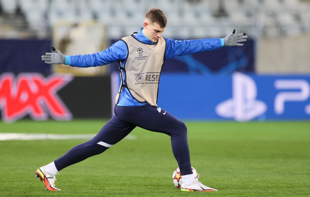 Тренировка «Зенита» перед матчем с «Мальмё»