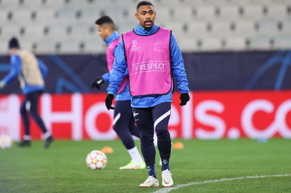 Тренировка «Зенита» перед матчем с «Мальмё»